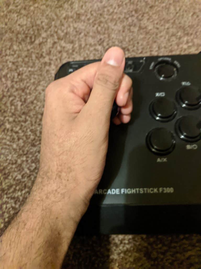 Broomstick Grip - How to hold a fightstick