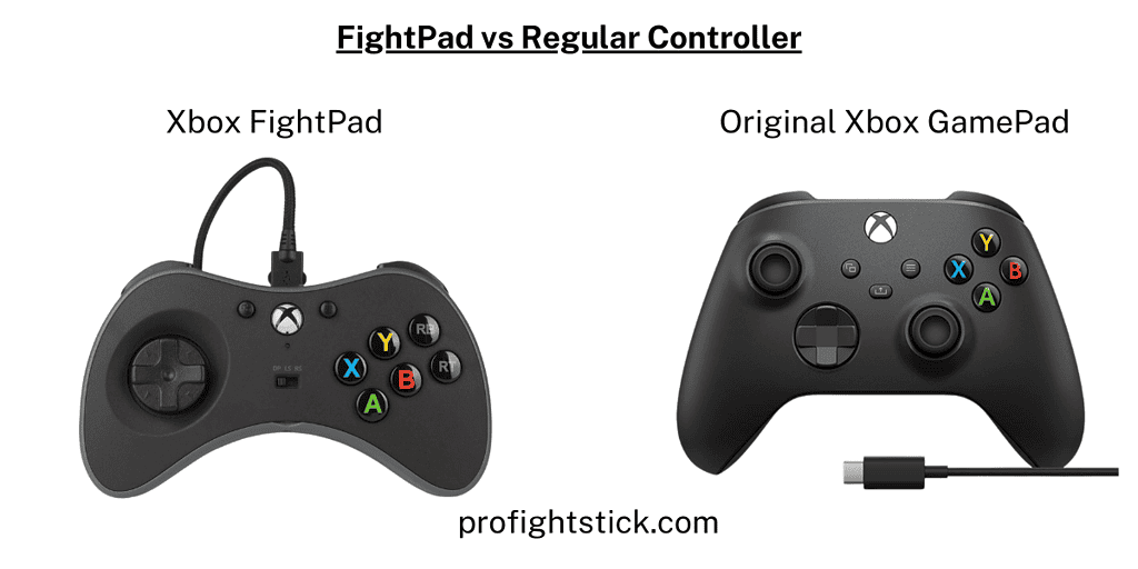 FightPad vs Regular Controller