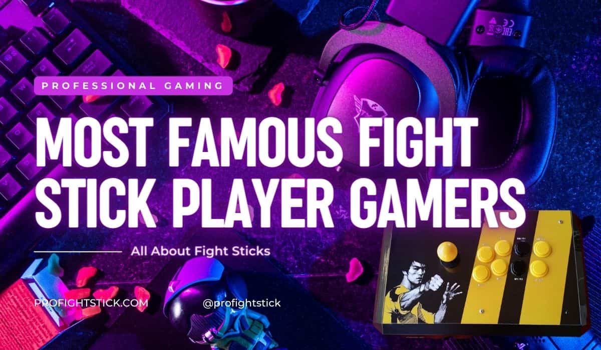Most Famous Fight Stick Player Gamers [2023