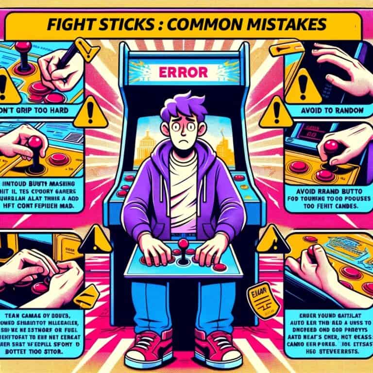 Avoid A Fight What are some common mistakes to avoid when using a fight stick ...